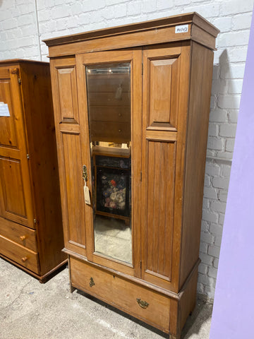 Rustic Pine Single Wardrobe - PROJECT