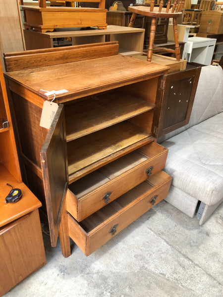 GHC - Rustic Wood Compact Sideboard