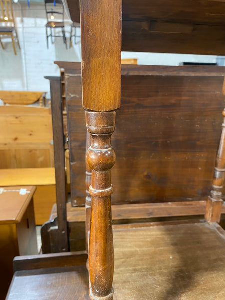 Vintage Oak Antique Side Table GHC
