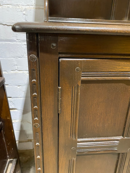 Old Colonial Ercol Dark Elm Welsh Dresser