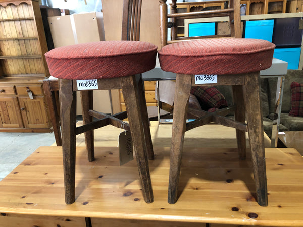 Pair of Rustic Bar Stools