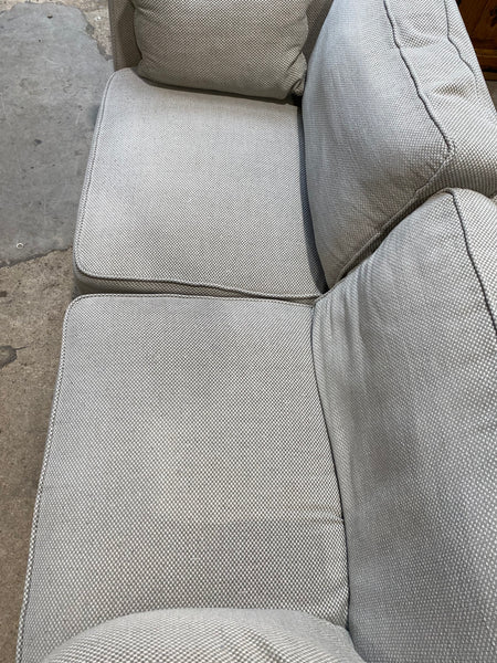 Contemporary Grey Fabric Sofa