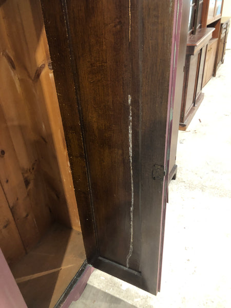 Vintage Purple Single Wardrobe/Cupboard