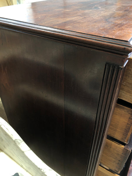 Antique Mahogany 2 over 4 Chest of Drawers