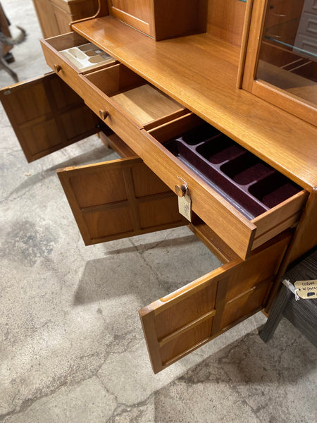 GHC - Nathan Squares Mid Century Teak Highboard