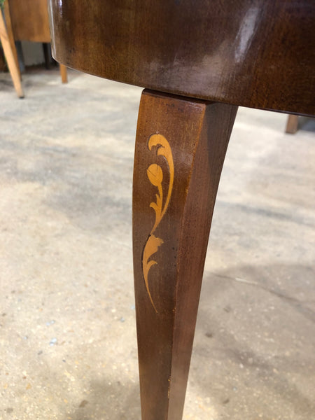 Italian Marquetry Music Box Side Table