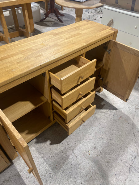 Oak Compact Sideboard