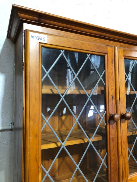 Pine Wall Display Cabinet