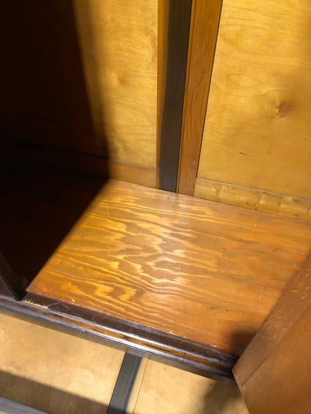 Vintage Oak Art Deco Wardrobe