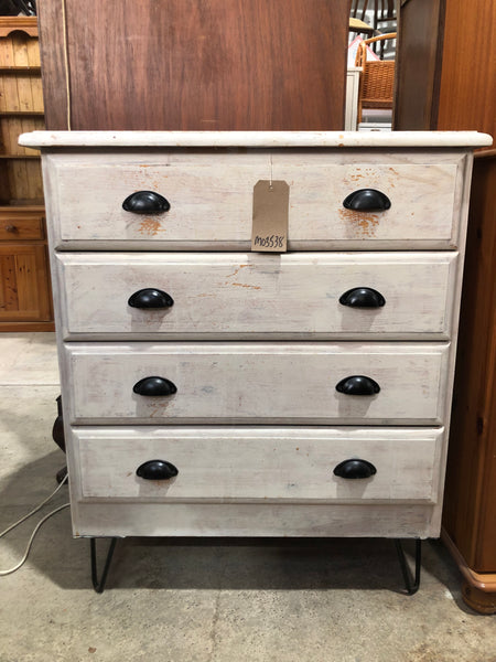 GHC - White painted Pine Chest of Drawers