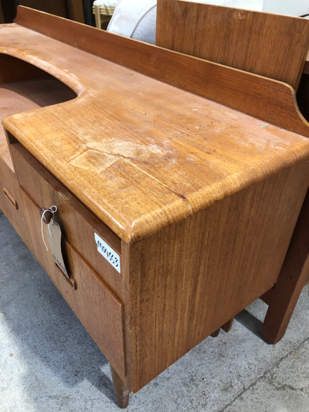 Teak Mid Century Dressing Table or Low Sideboard