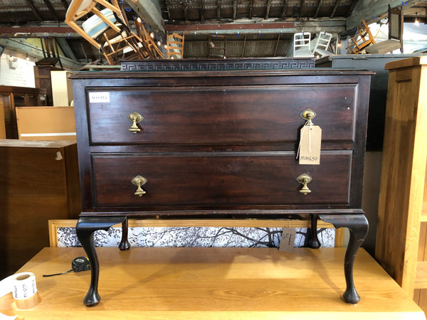 Vintage 2 Drawer Chest of Drawers