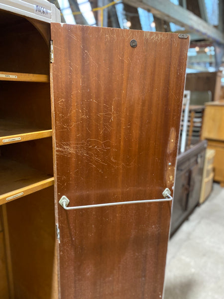 Vintage Painted Lebus Wardrobe