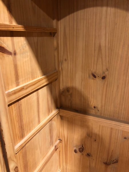 Solid Pine Double Wardrobe