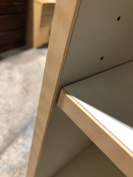 Tall White Bookcase