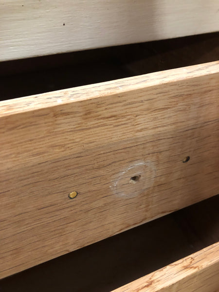 Oak Tallboy Chest of Drawers