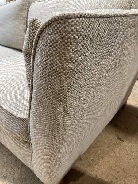 Contemporary Grey Fabric Sofa