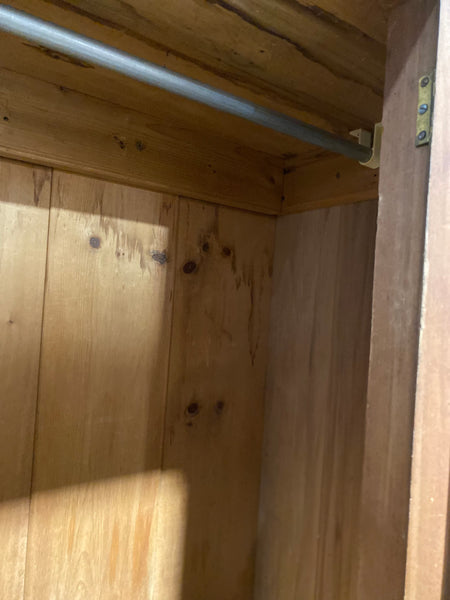 Rustic Pine Single Wardrobe - PROJECT
