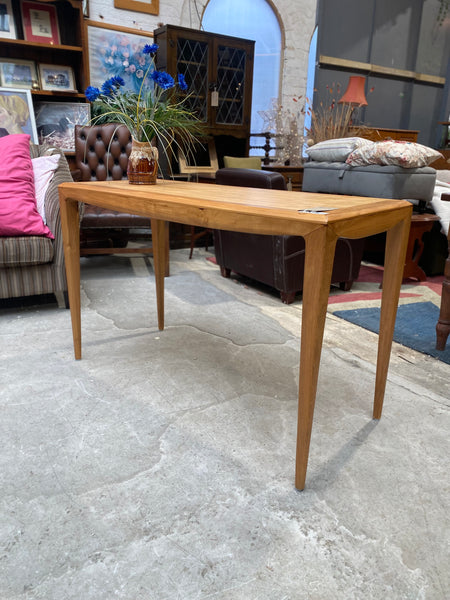 Charles Orchard Bamboo Top Console Table