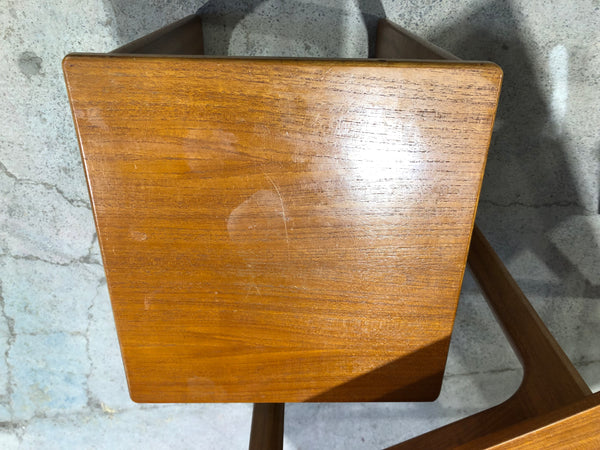 McIntosh Teak Triform Nest of Tables