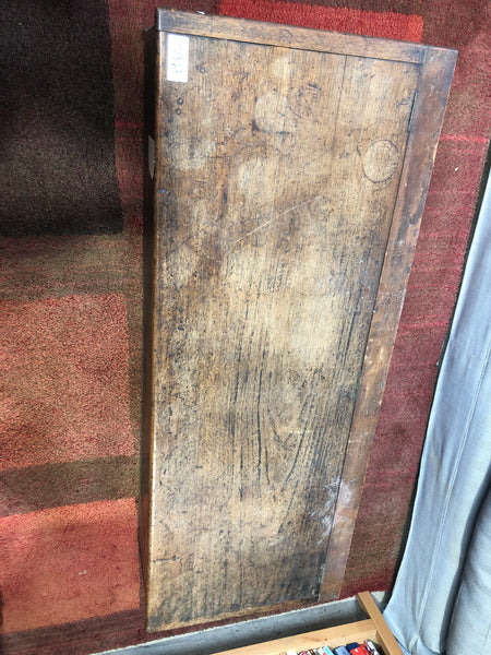 Antique Oak Blanket Box