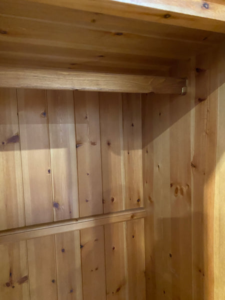 Pine Double Wardrobe