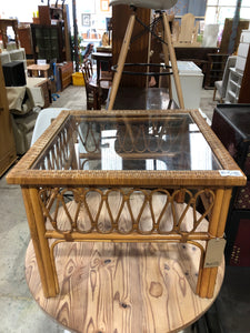 Cane Square Coffee Table