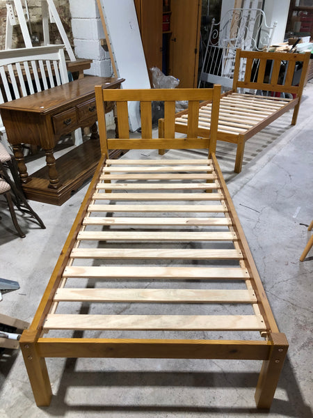 REF - Pine Single Bedframe