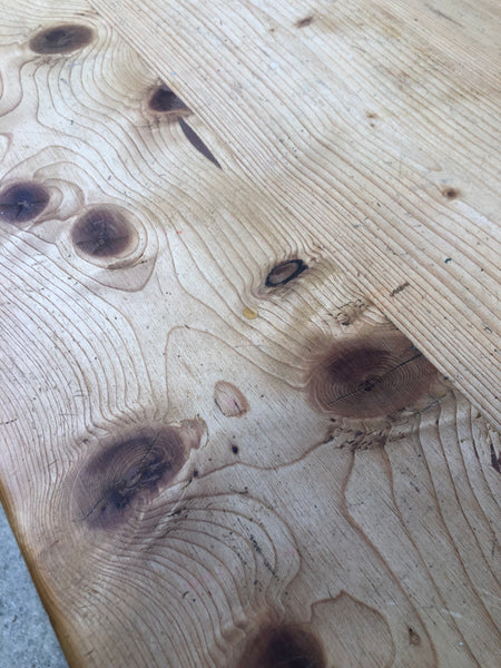 Rustic Pine Farmhouse Table