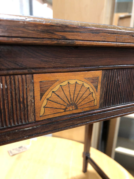 Antique Inlaid Occasional Table