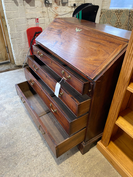 Edwardian Oak Bureau GHC
