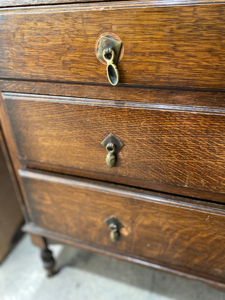 Antique Oak Dressing Chest