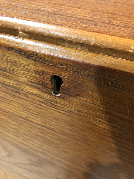 Teak Remploy Bureau