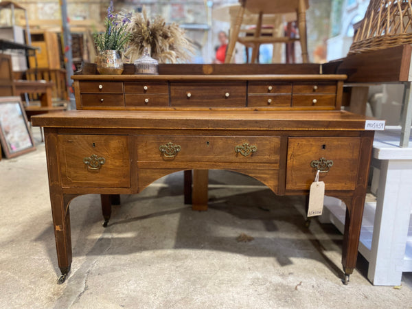 Antique Inlaid Detail Dressing Desk