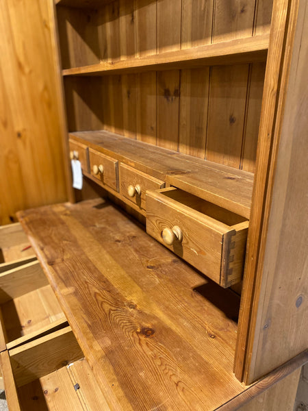 Pine Farmhouse Kitchen Dresser