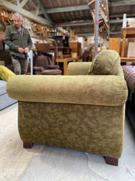Pear Green Studded Detail Sofa