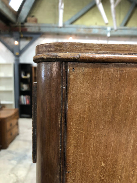 Pair of Art Deco Burr Walnut Bedside Tables
