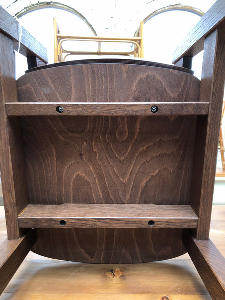Lacquered Oak Fogia Mono Dining Chair