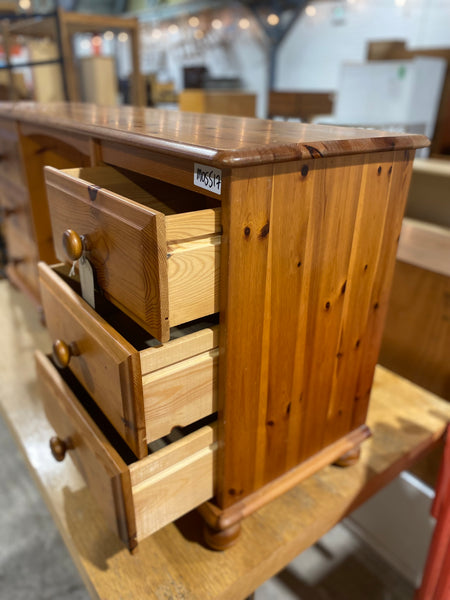 GHC - Pine 6 Drawer Desk