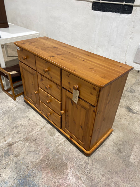 Pine Compact Sideboard