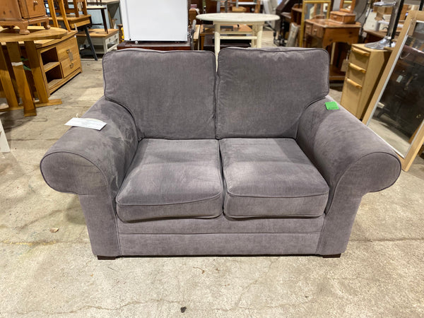 REF - Grey Two Seater Sofa