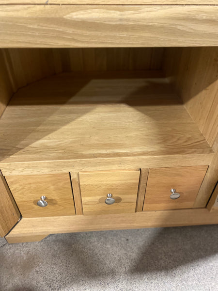 Oak TV Unit