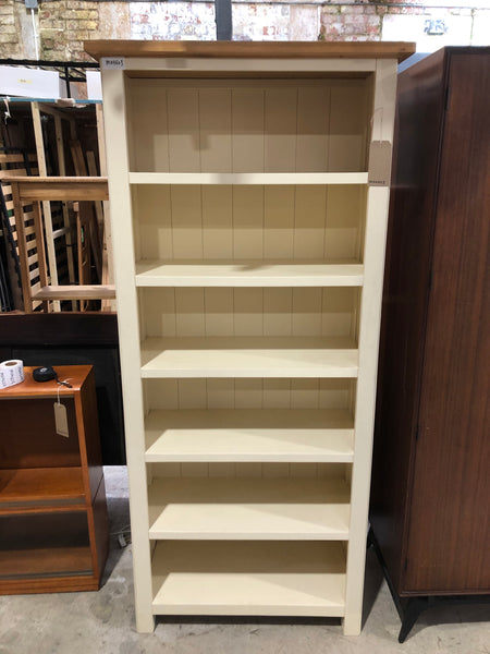 Cotswold Style Tall Cream Bookcase