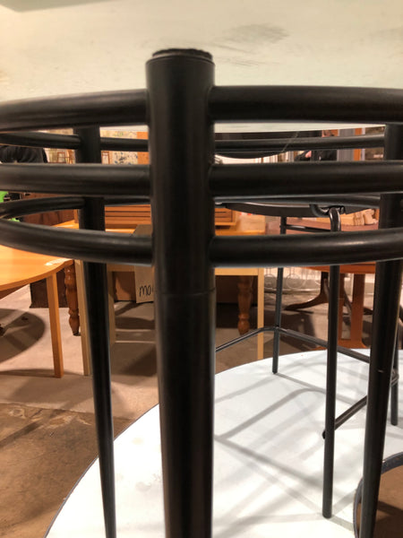 GHC - Glass Topped Round Side Table