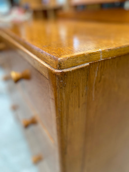 Air Ministry Oak Dressing Chest