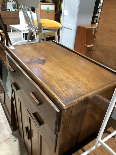 Vintage Cupboard with Two Drawers