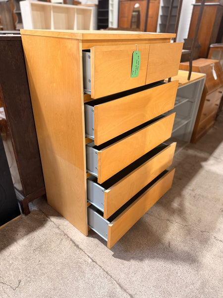 REF - Beech IKEA Malm Chest of Drawers