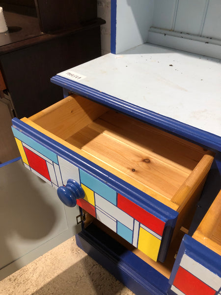 Large Painted Welsh Dresser