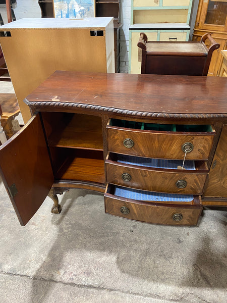 Antique Chippendale Style Sideboard