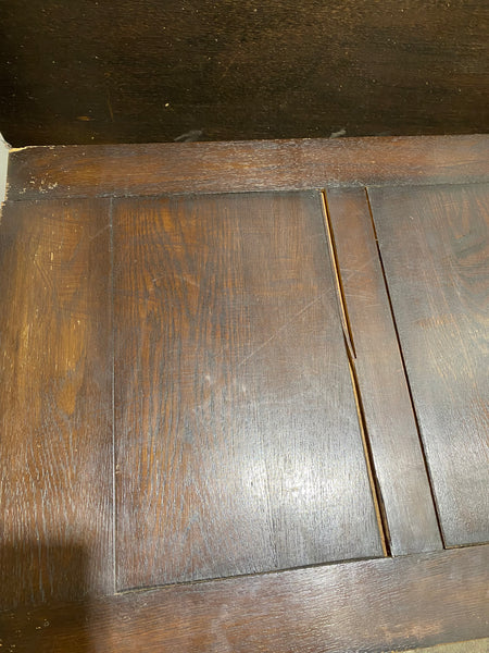 Antique Oak carved Monk’s Bench